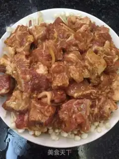 Make Gold needle mushroom vapouring ribs step 4