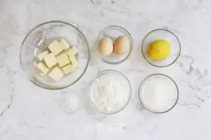 Make Fresh lemon pound cake step 0