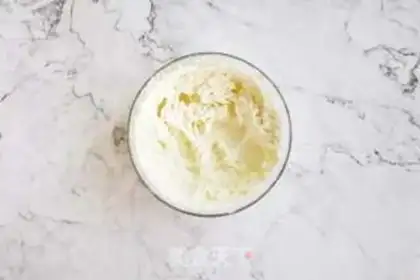 Make Fresh lemon pound cake step 3