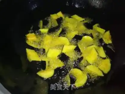 Make Dry bean petal eggplant step 3