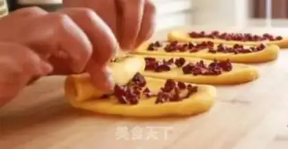Make Five puffs of bread step 12