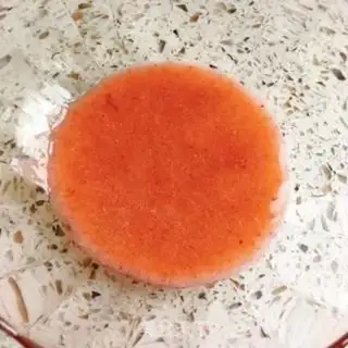 Make Strawberry milkball step 1