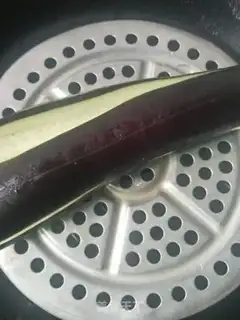 Make Steam eggplant step 1
