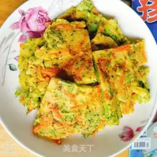 Make Vegetable pancakes step 4