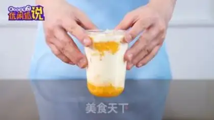 Make Mango dirty tea step 9