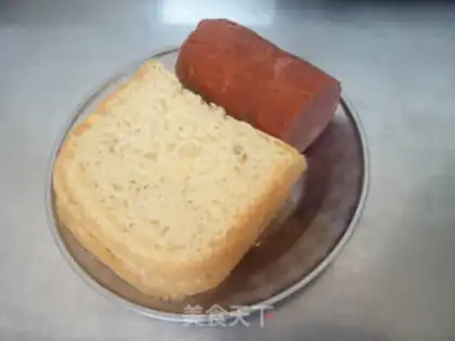 Make Egg ham sandwich step 0