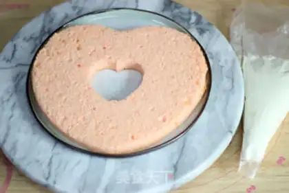 Make Heartcake step 19