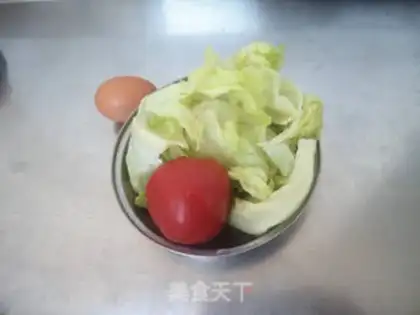 Make Egg ham sandwich step 1