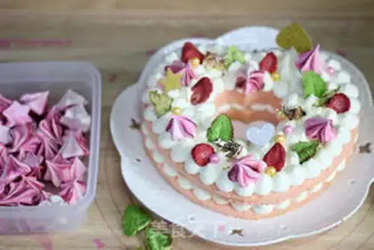 Make Heartcake step 21