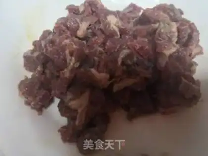 Make Carrot beef step 1