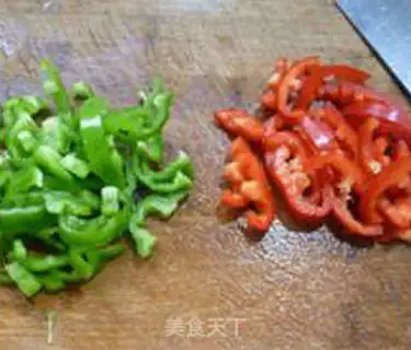 Make Scrambled red pepper step 5