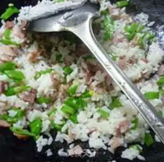 Make Dutch bacon fried rice step 10