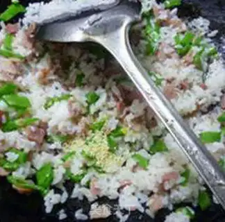 Make Dutch bacon fried rice step 11