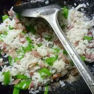Make Dutch bacon fried rice step 12