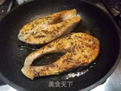 Make Fried salmon step 3