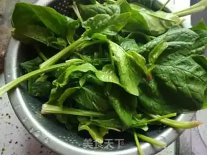 Make Spinach sausage bag step 0