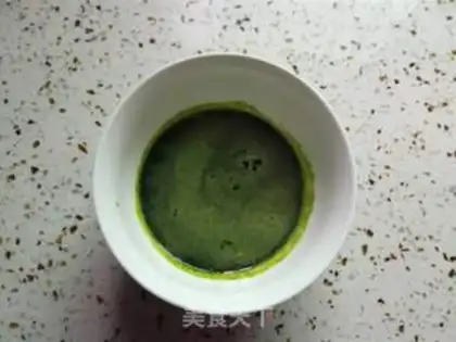 Make Spinach sausage bag step 1