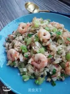 Make Fry mushroom celery shrimp step 16