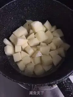 Make Curry fishballs step 1