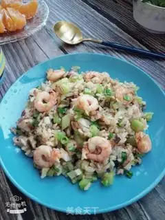 Make Fry mushroom celery shrimp step 17