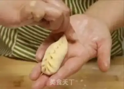 Make Pumpkin dumplings step 17