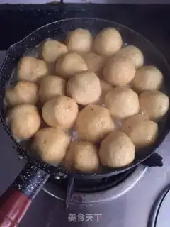 Make Curry fishballs step 5