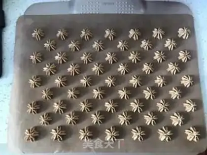 Make Sakura coffee cookies step 11
