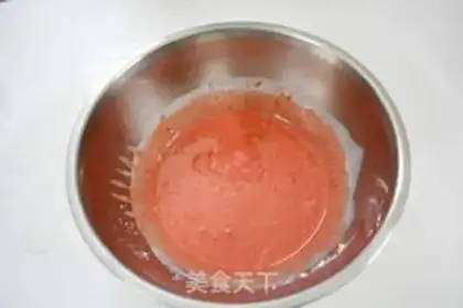 Make Nine flower mousse cakes step 2