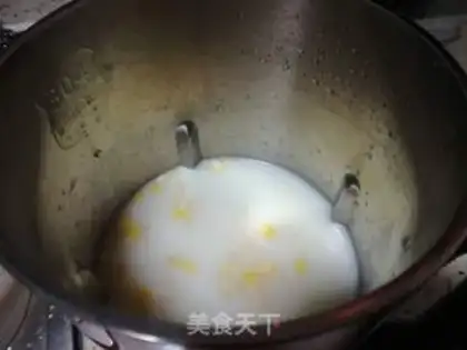 Make Corn milk juice step 2