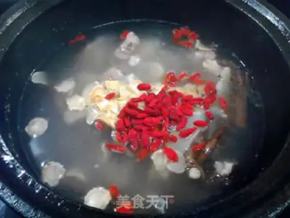 Make Western ginseng will be the crumb soup step 13