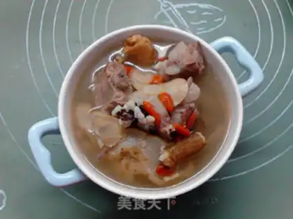 Make Western ginseng will be the crumb soup step 15