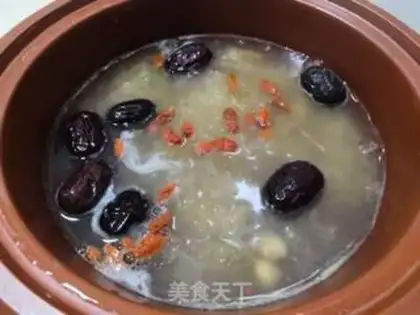 Make A peanut-tree silver ear soup step 7