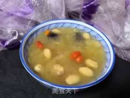 Make A peanut-tree silver ear soup step 9