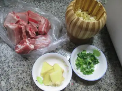 Make Garlic ribs step 0