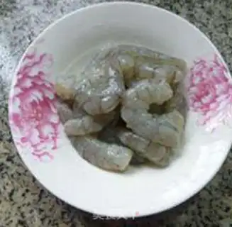 Make Curry mushroom shrimp step 0