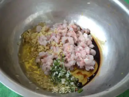 Make Shrimp dumplings step 3