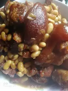Make Pig hoof and soybeans step 7