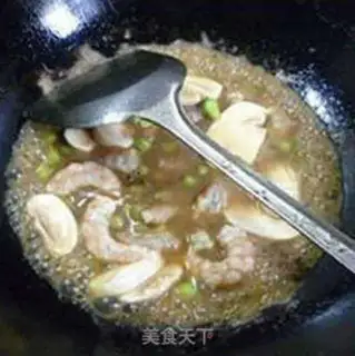 Make Curry mushroom shrimp step 9