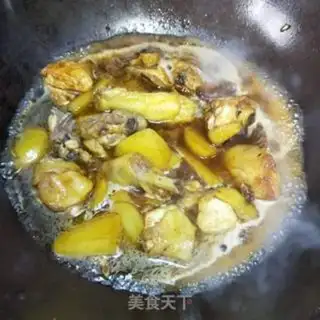 Make Potato chicken step 7