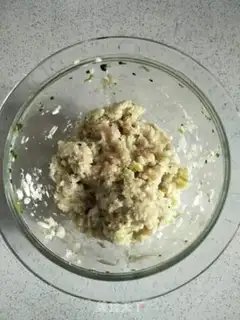 Make Spinach chicken chest dumplings step 7