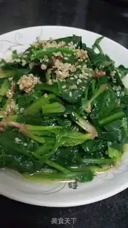 Make Spicy spinach step 8