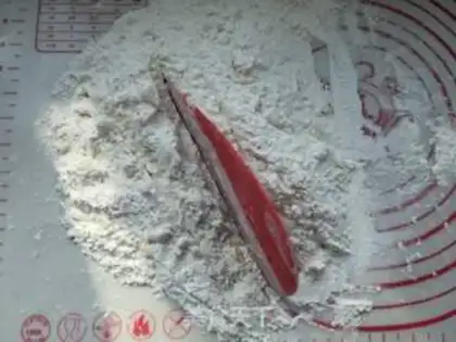 Make Cranberry cream scone step 5