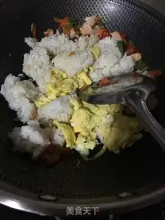 Make Five-shrimp rice step 14