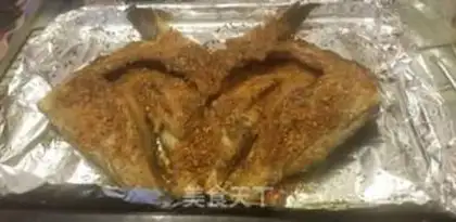 Make Fried salmon head step 7