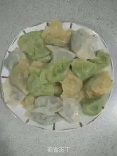 Make Spinach chicken chest dumplings step 14