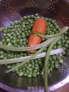 Make Fried peas step 0