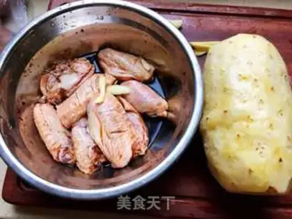 Make Pineapple fried chicken wings step 0