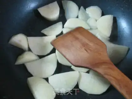 Make Potato cabbage step 1