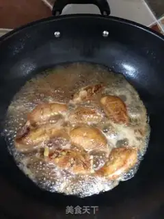 Make Pineapple fried chicken wings step 2