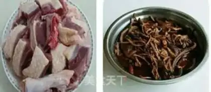 Make Tea mushrooms, duck soup step 0